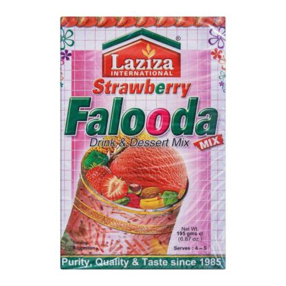 Laziza Strawberry Falooda Mix 195gm