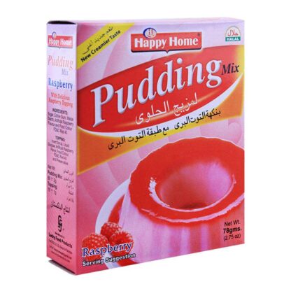 Happy Home Pudding Strawberry 50gm