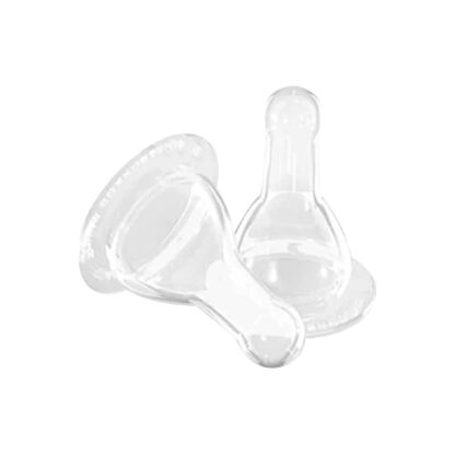 Shield Evenflo Silicone Nipple, 2-Pack, Regular, 6M+