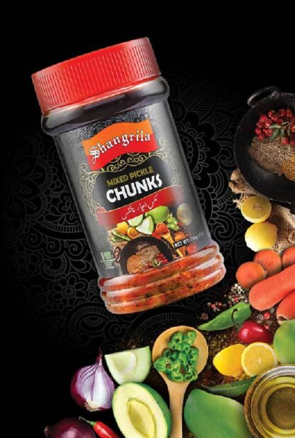 Shangrila Mixed Pickle Clucks Jar 390gm